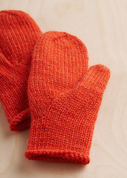 Learn to Knit Mitts