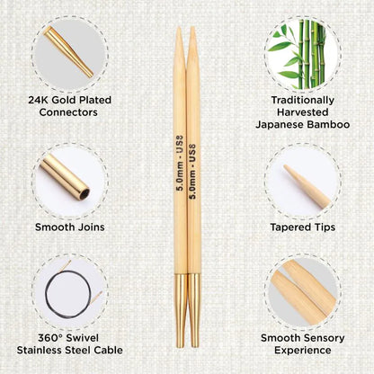 KnitPro Japanese Bamboo Deluxe Set