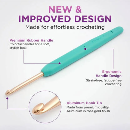 Knit Pro Vybe Grande Single Ended Crochet Set