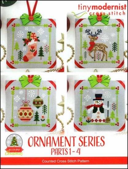 Woodland Christmas Ornament Series Pt 1-4 - Chart