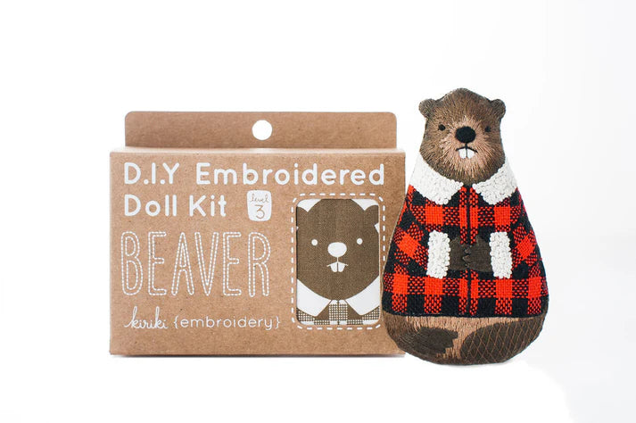 Kiriki Press Embroidered Doll Kits