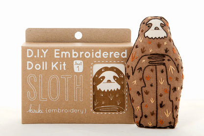 Kiriki Press Embroidered Doll Kits