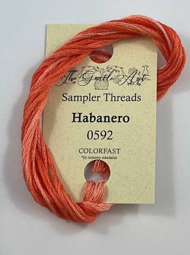 The Gentle Art Overdyed Cotton Threads - Acorn to Otter Creek