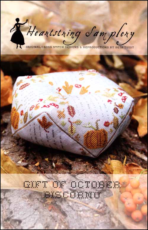 Gift of October Biscornu - Chart