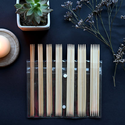 Knit Pro Double Pointed Bamboo Sock Needle Set
