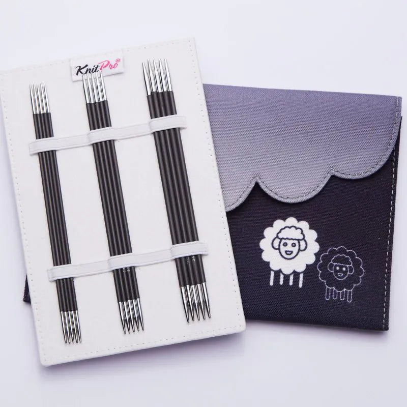 Knit Pro Karbonz Double Pointed Sock Needle Set (41633) â Wool-Tyme Knit Pro Karbonz Double Pointed Sock Needle Set (41633) â Wool-Tyme
