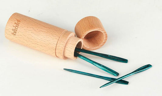 Knit Pro Mindful Collection Teal Darning Needles