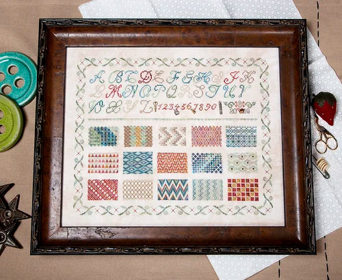 Learning Stitches Sampler - Chart.