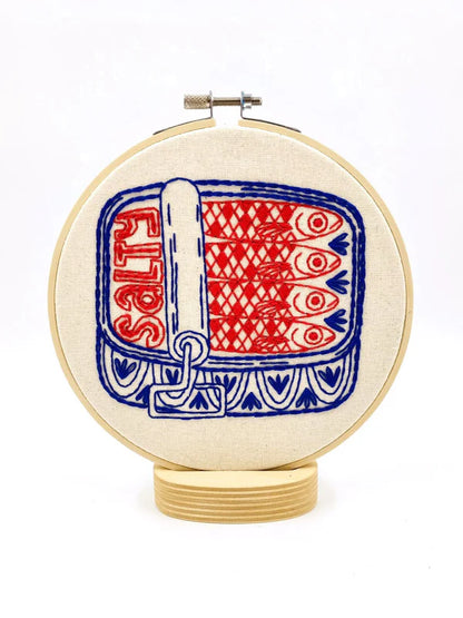 Hook, Line & Tinker Embroidery Kits