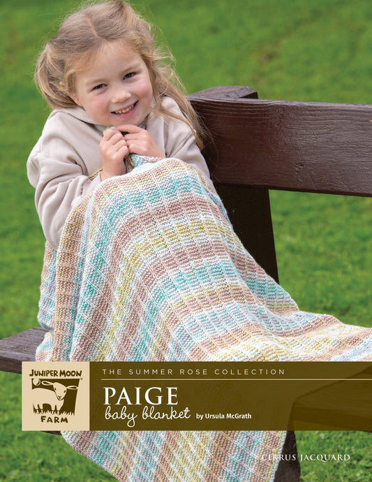 Paige Baby Blanket - Juniper Moon Farm
