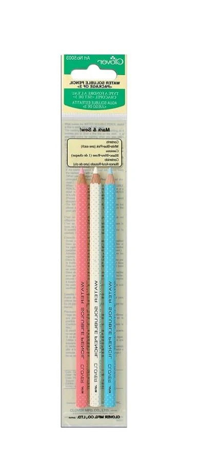Clover 5003 Water Soluble Pencils (3 pk)