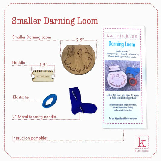 Smaller Darning Loom Kit