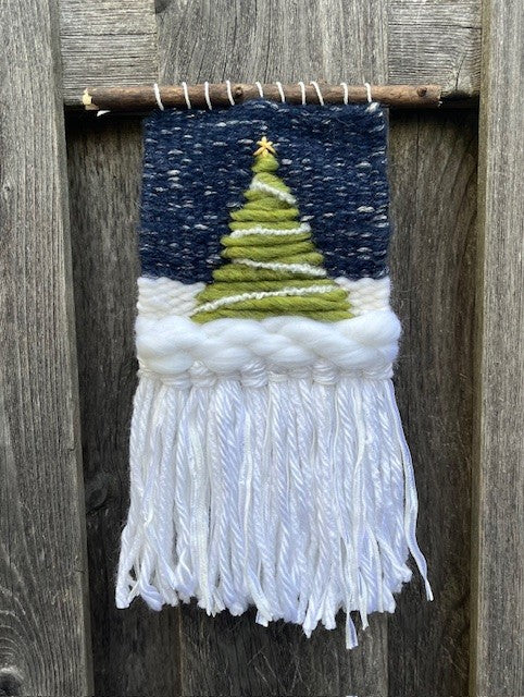 Winter Themed Weaving Class