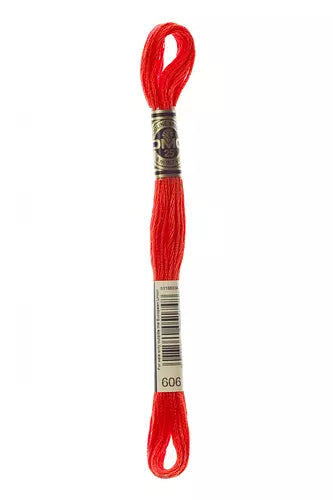 DMC Embroidery Floss - Colours 605 - 734