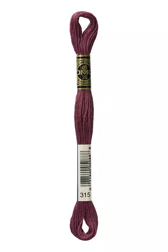 DMC Embroidery Floss - Colours 151-319 including Black