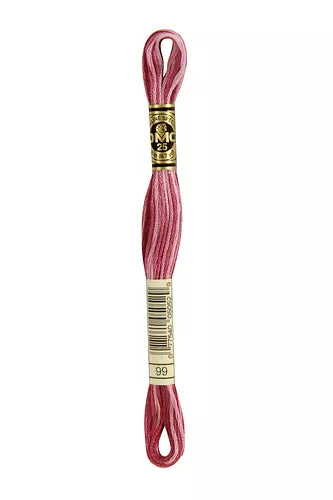 DMC Embroidery Floss - Variegated Colours 48 - 125