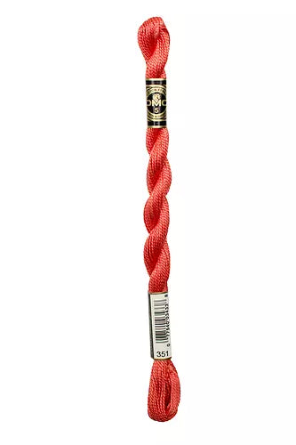 DMC Pearl Cotton Skein #3: 208-699, Blanc, Ecru & B5200