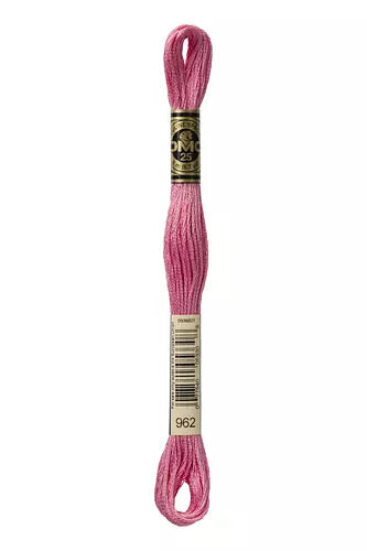 DMC Embroidery Floss - Colours 961 - 3053