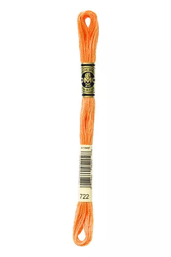 DMC Embroidery Floss - Colours 605 - 734