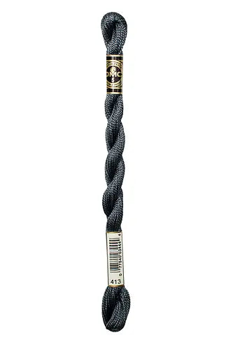 DMC Pearl Cotton Skein #3: 208-699, Blanc, Ecru & B5200