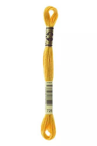 DMC Embroidery Floss - Colours 605 - 734