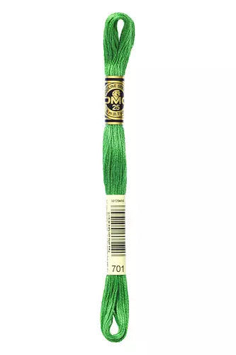 DMC Embroidery Floss - Colours 605 - 734