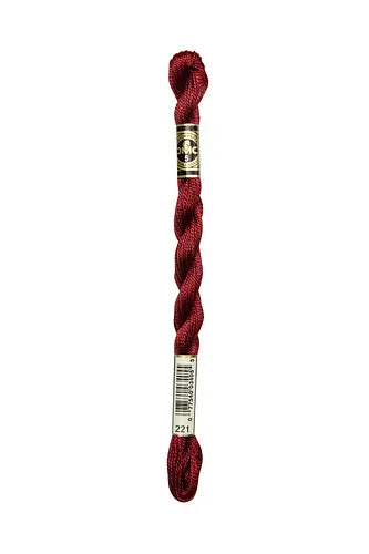 DMC Pearl Cotton Skein #3: 208-699, Blanc, Ecru & B5200