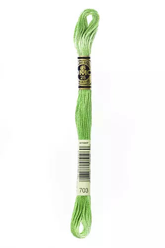 DMC Embroidery Floss - Colours 605 - 734