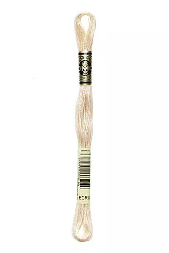 DMC Embroidery Floss - Ecru, White, B5200 & Colours 1-150