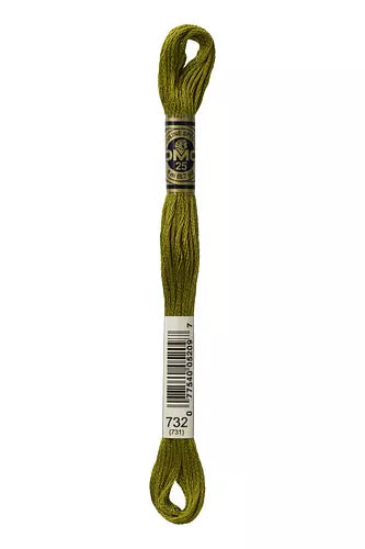DMC Embroidery Floss - Colours 605 - 734