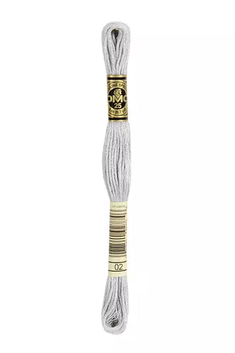 DMC Embroidery Floss - Colours 1-150 & Ecru, White, B5200