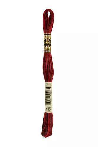DMC Embroidery Floss - Variegated Colours 48 - 125