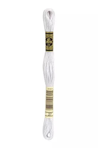 DMC Embroidery Floss - Ecru, White, B5200 & Colours 1-150