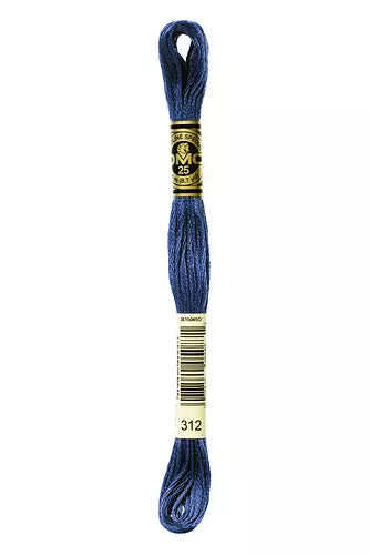 DMC Embroidery Floss - Colours 151-319 including Black