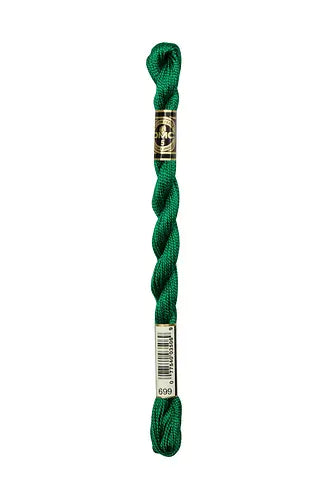 DMC Pearl Cotton Skein #3: 208-699, Blanc, Ecru & B5200