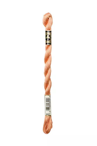DMC Pearl Cotton Skein #3: 208-699, Blanc, Ecru & B5200