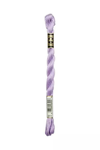 DMC Pearl Cotton Skein #3: 208-699, Blanc, Ecru & B5200
