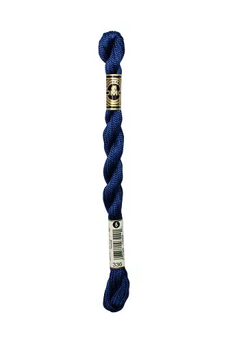 DMC Pearl Cotton Skein #3: 208-699, Blanc, Ecru & B5200