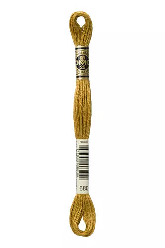 DMC Embroidery Floss - Colours 605 - 734