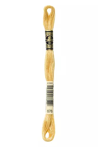 DMC Embroidery Floss - Colours 605 - 734