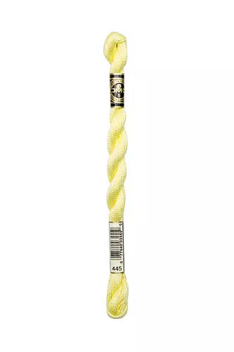 DMC Pearl Cotton Skein #3: 208-699, Blanc, Ecru & B5200