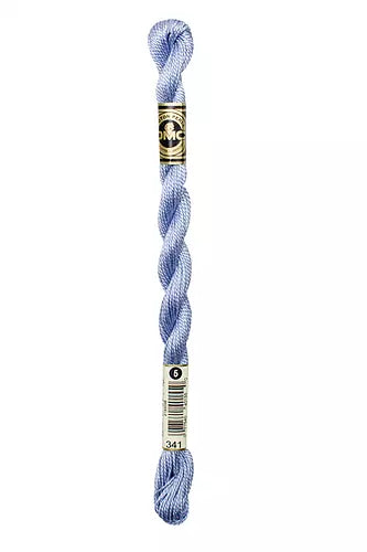 DMC Pearl Cotton Skein #3: 208-699, Blanc, Ecru & B5200