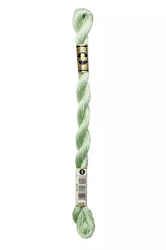 DMC Pearl Cotton Skein #5: Blanc, Ecru, B5200 & 48-470