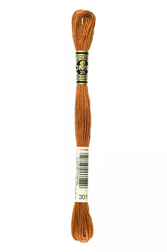 DMC Embroidery Floss - Colours 151-319 including Black