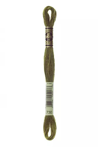 DMC Embroidery Floss - Colours 605 - 734