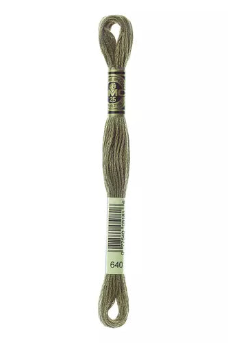 DMC Embroidery Floss - Colours 605 - 734