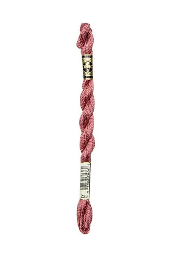 DMC Pearl Cotton Skein #3: 208-699, Blanc, Ecru & B5200