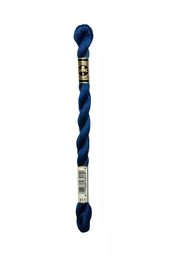 DMC Pearl Cotton Skein #3: 208-699, Blanc, Ecru & B5200