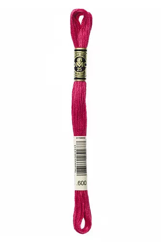 DMC Embroidery Floss - Colours 451 - 604