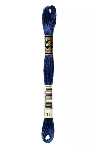 DMC Embroidery Floss - Colours 151-319 including Black